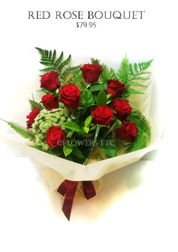 Red Rose Posy 